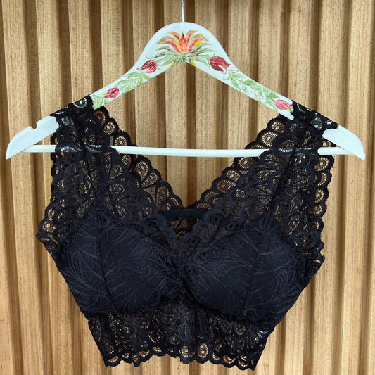 Bralette Paisley - Zwart - Cup C t/m E