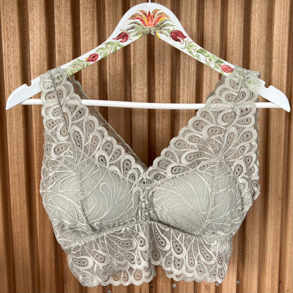 Bralette Paisley - Lichtgroen - Cup C t/m E