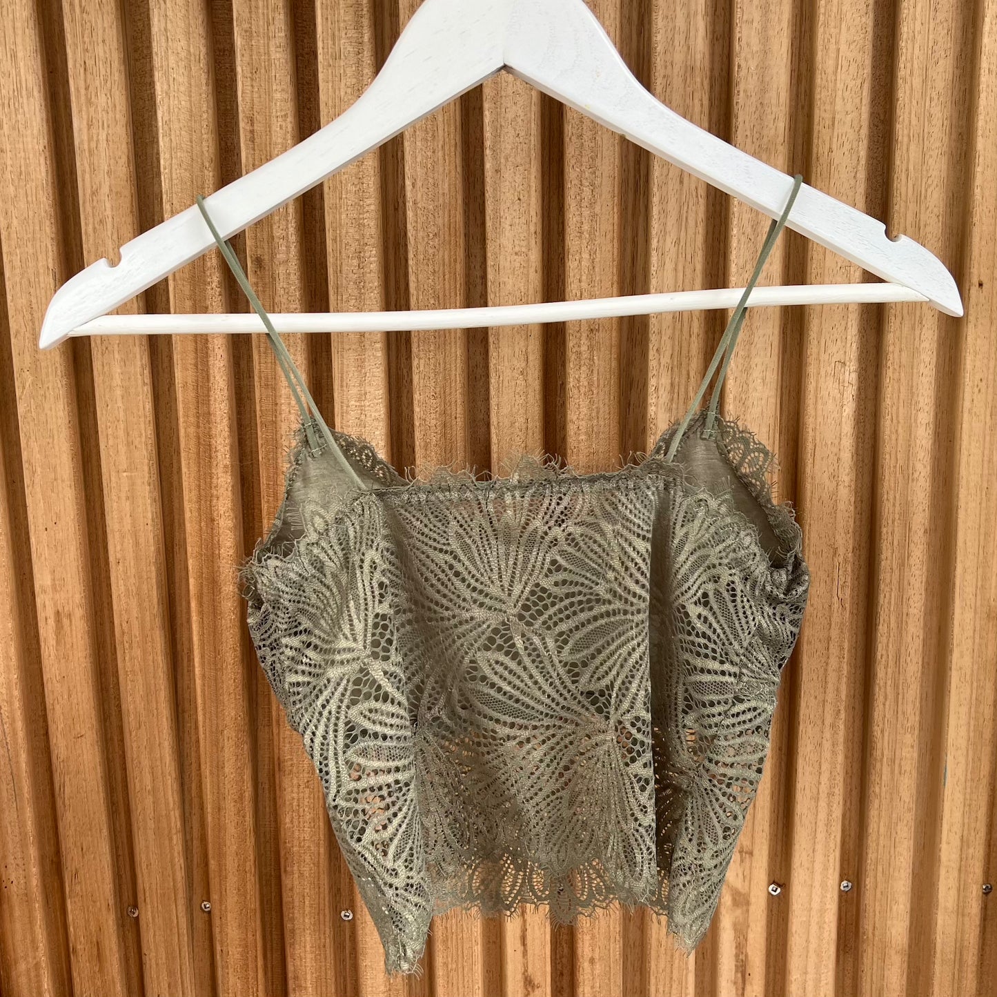 Bralette Flores - Khaki - Cup A t/m C