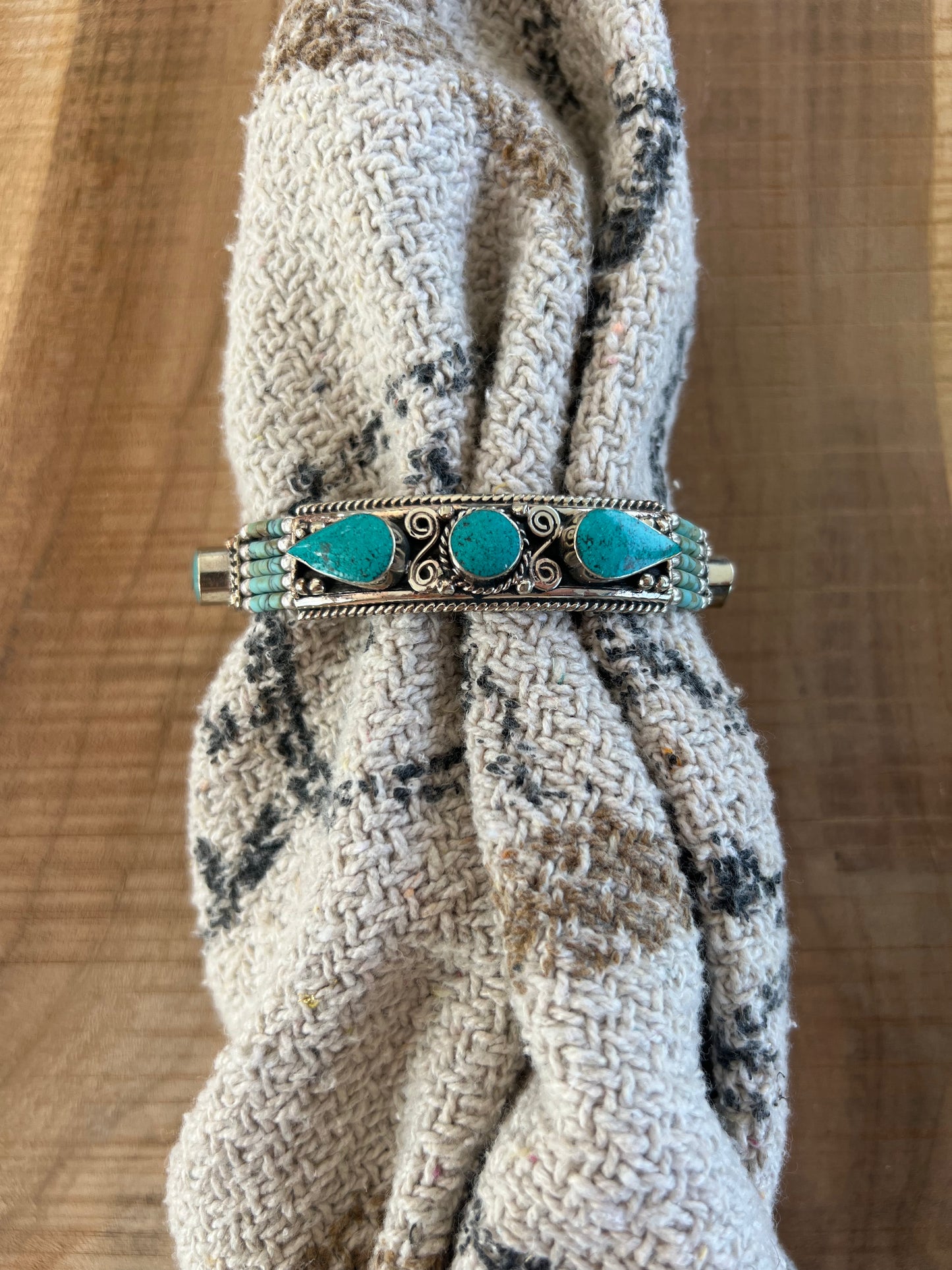 Armband Turquoise - Zilver