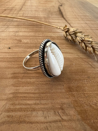 Ring Shell - Zilver