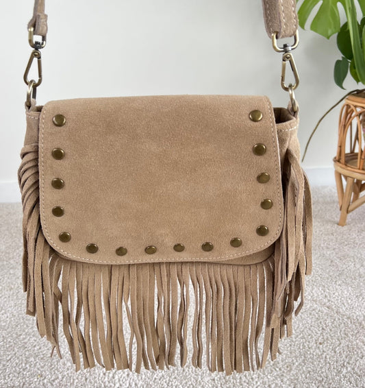 Clutch Fringe - Ecru - Corazón Boutique