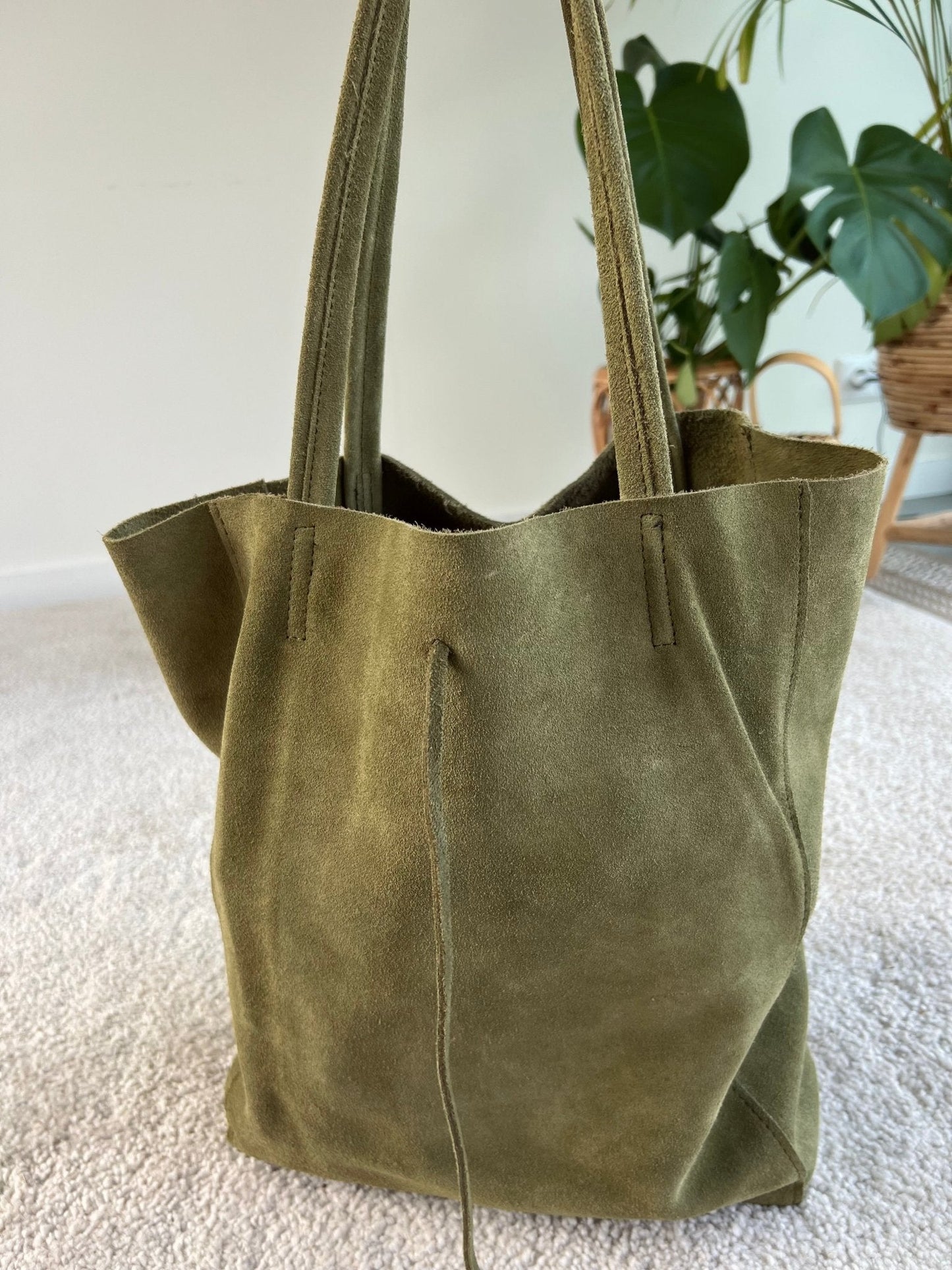 Schoudertas Ante - Olijfgroen - Corazón Boutique