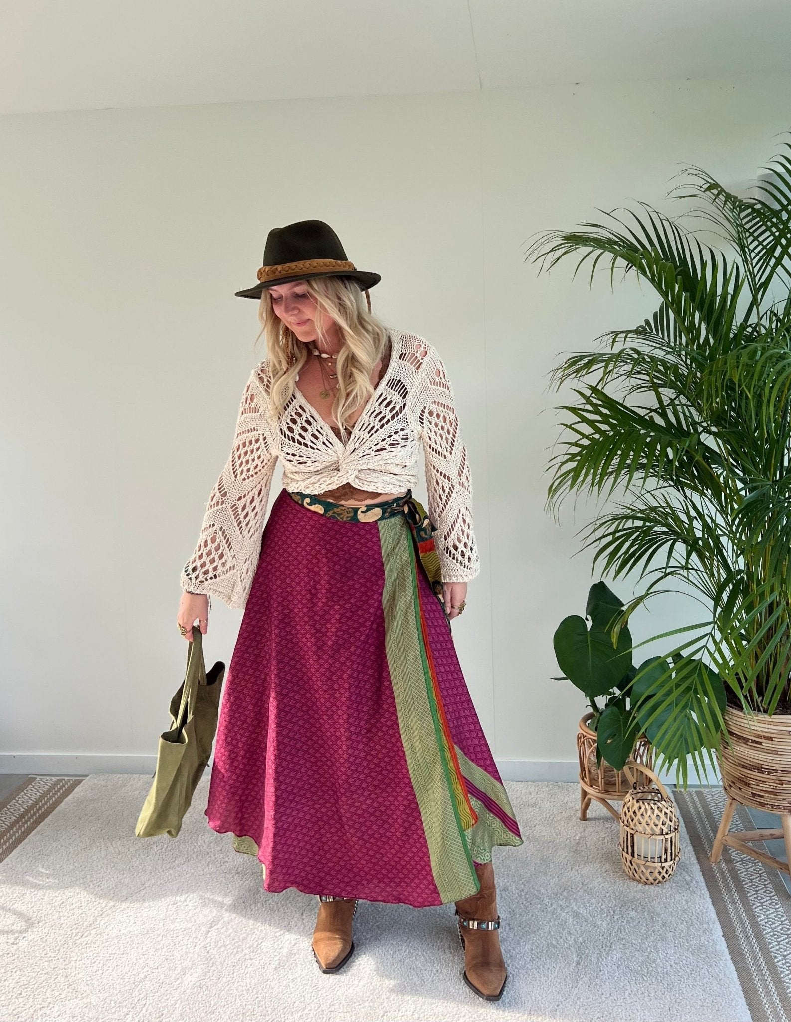 Schoudertas Ante - Olijfgroen - Corazón Boutique