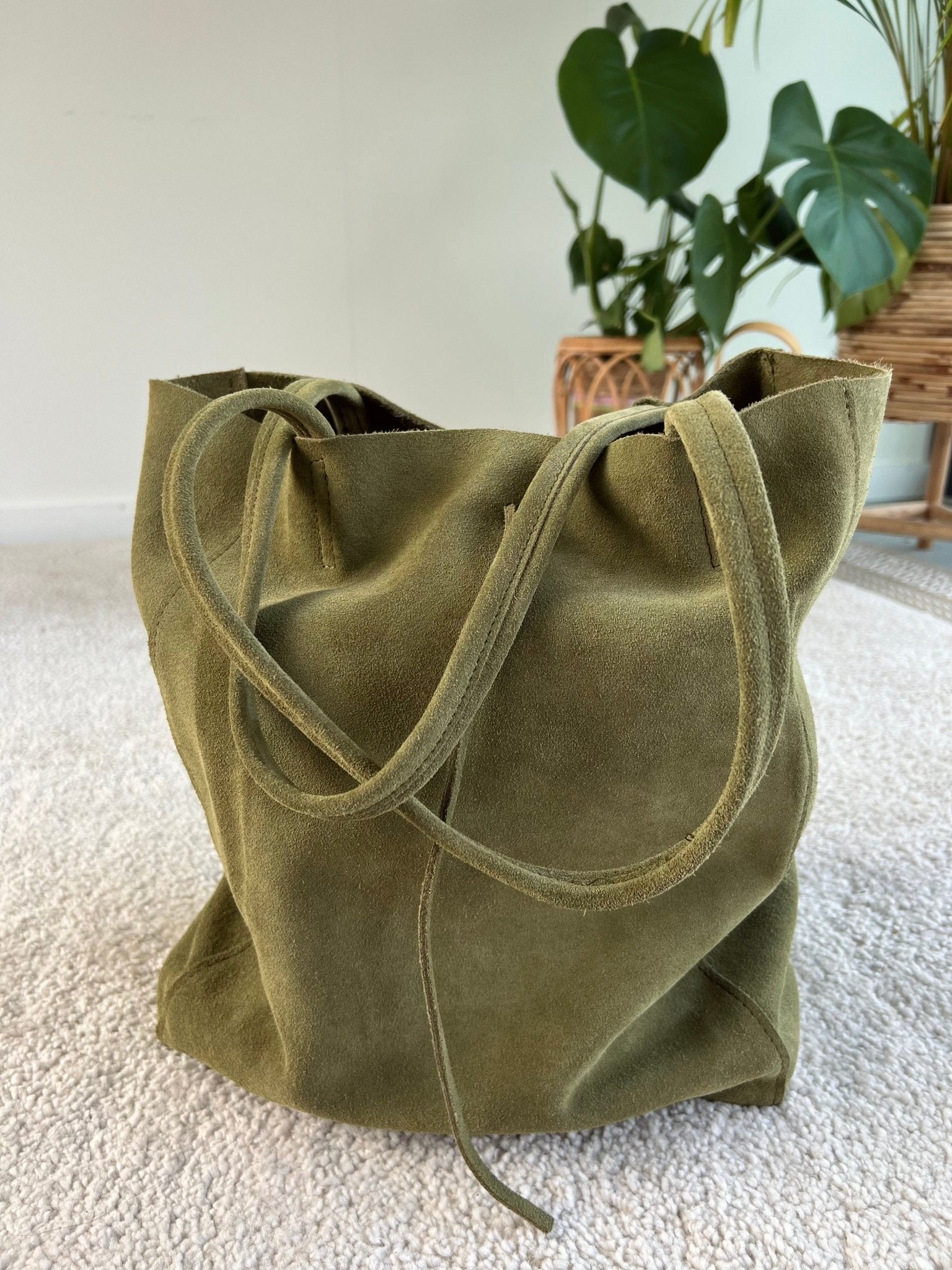 Schoudertas Ante - Olijfgroen - Corazón Boutique