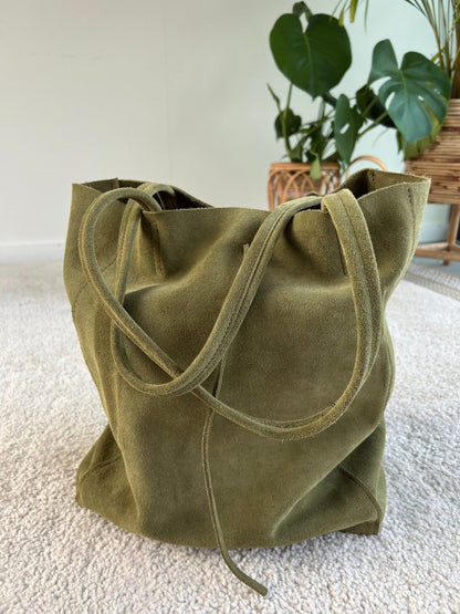 Schoudertas Ante - Olijfgroen - Corazón Boutique