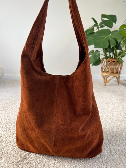 Schoudertas Mira - Cognac - Corazón Boutique
